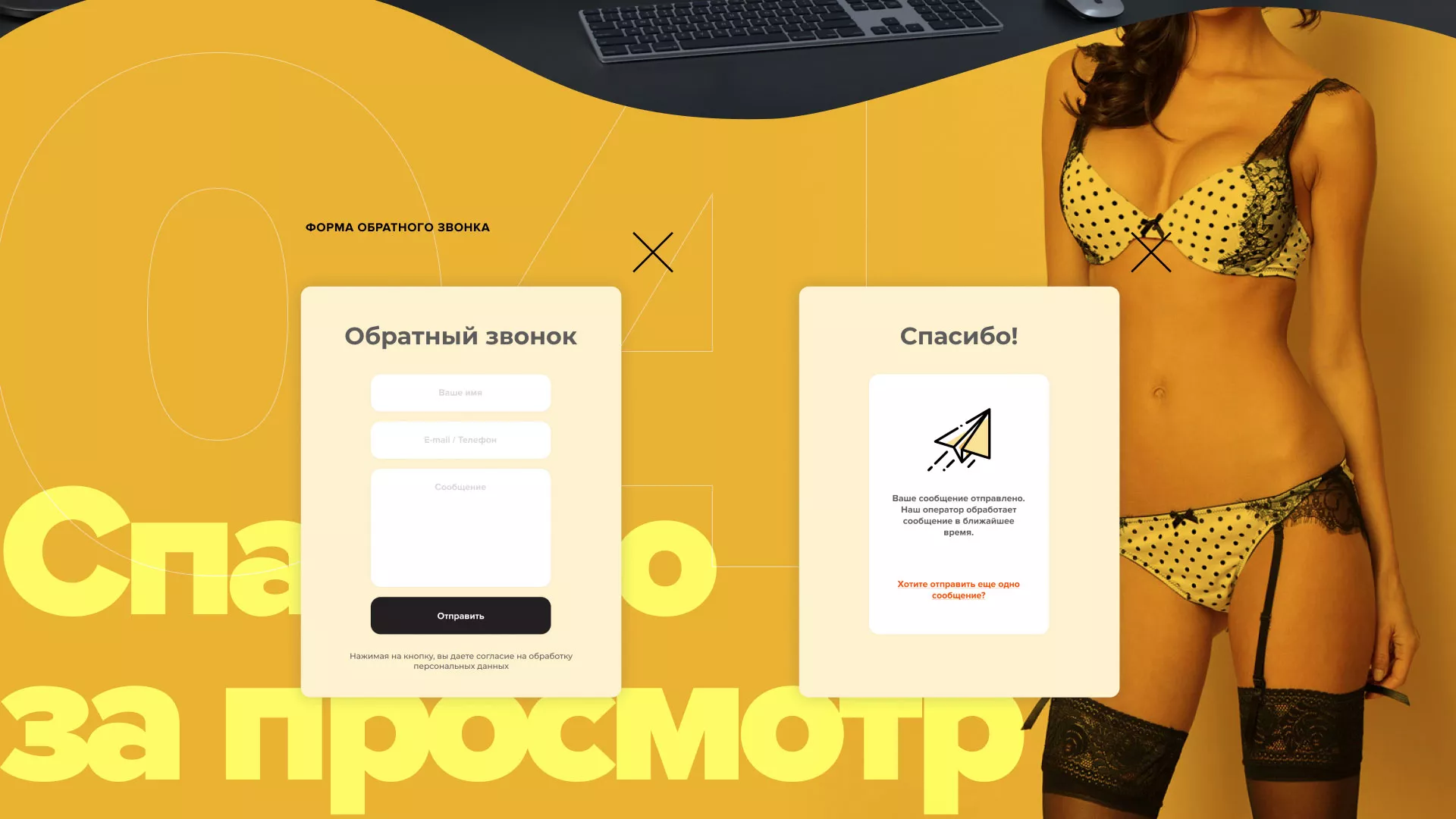 Создание интернет-магазина «Главсексмаг» в Мичуринске