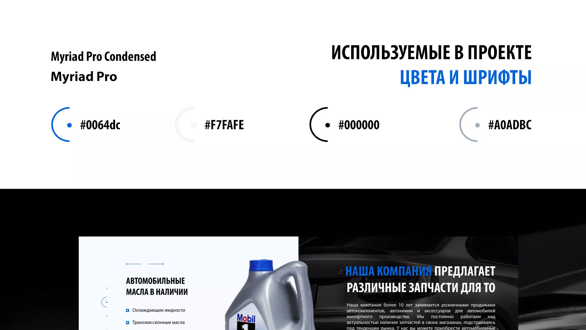 Разработка сайта магазина автозапчастей «М7» в Мичуринске