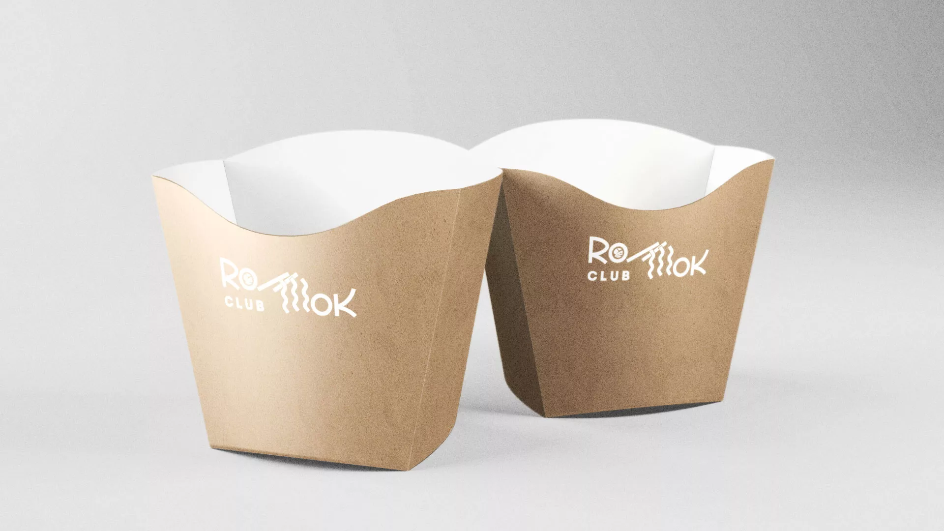 Создание логотипа суши-бара «Roll Wok Club» в Мичуринске